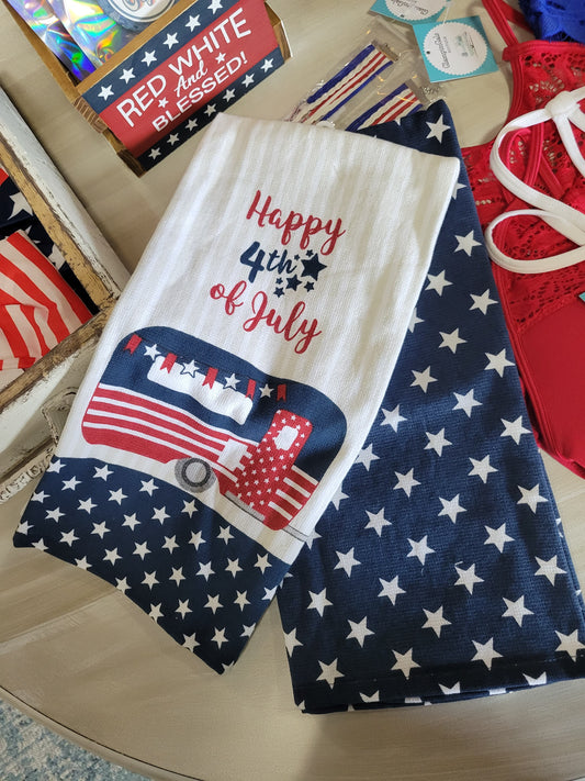 4th Of July Hand Towels