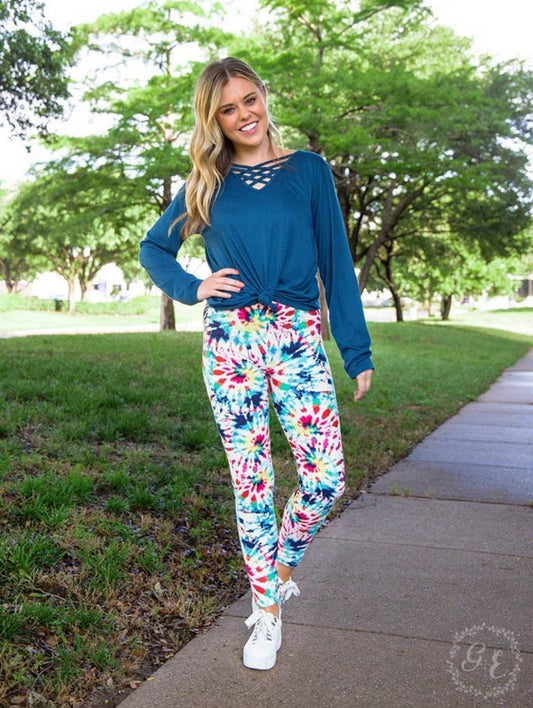 Soft Seeker TieDye Leggings