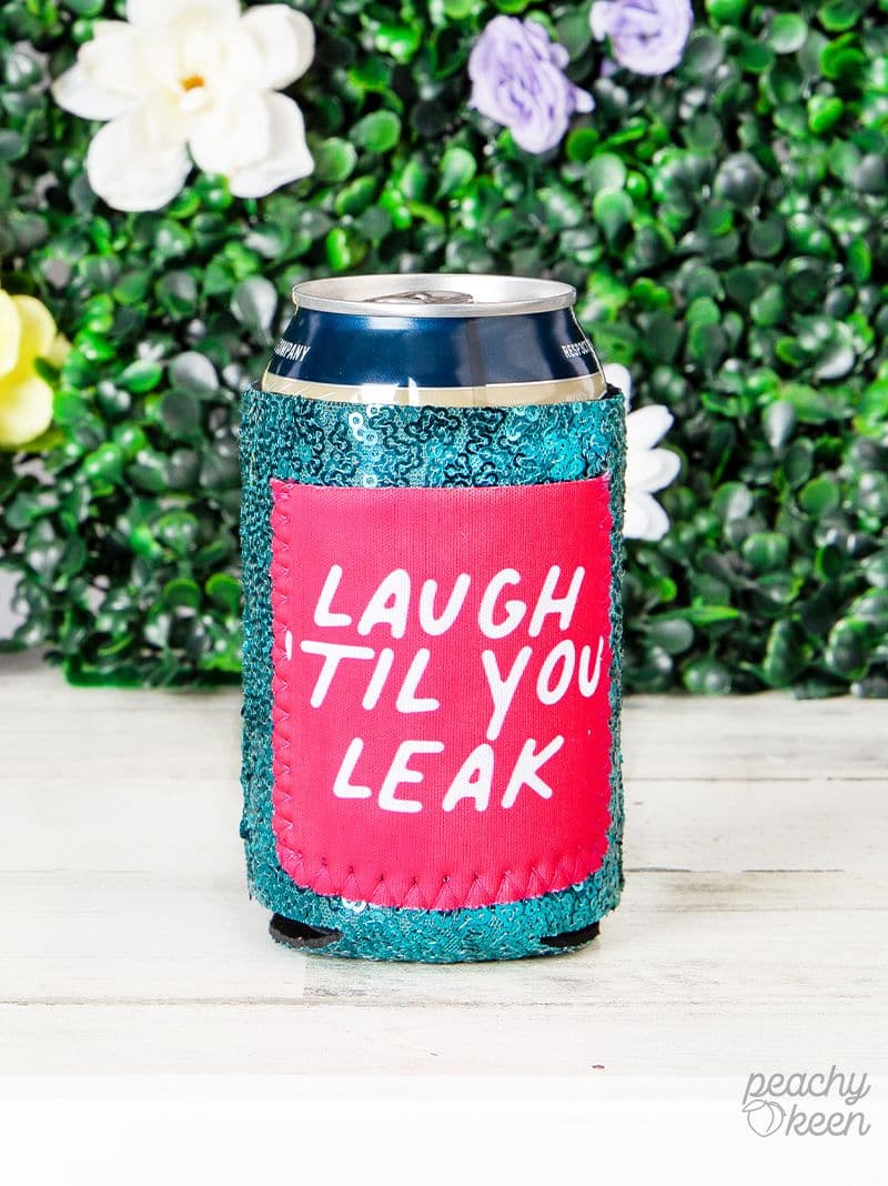 Sequin Can Coozie