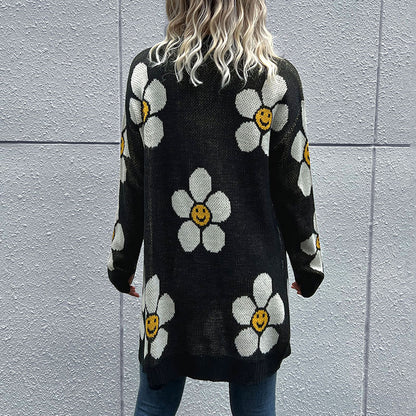 Happy Button Down Cardigan