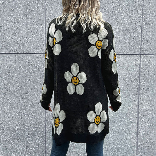 Happy Button Down Cardigan