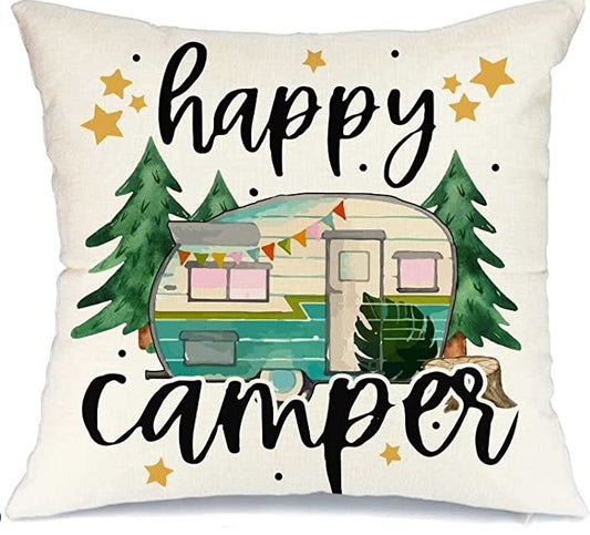 Camp Inspired Throw Pillows