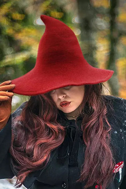 Knitted Witch Hat