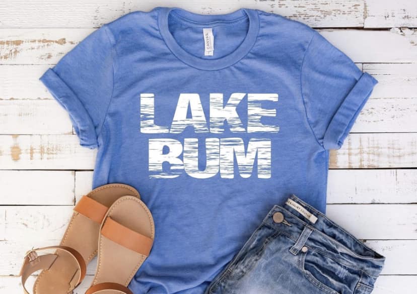 Lake Bum Tee-OAD